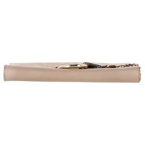 Chloé Faye Clutch Tas in Grijze Suède