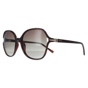 INVU Square Womens Warm Demi Bruin Tortoise Bruin Gepolariseerd B2114