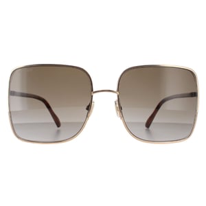 Jimmy Choo ALIANA/S 06J HA goud havana bruin gradiÃ«nt zonnebril