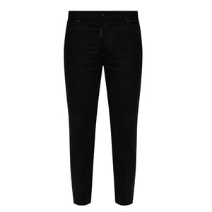 Dsquared2 Black Bull Badge Zwarte Spijkerbroek
