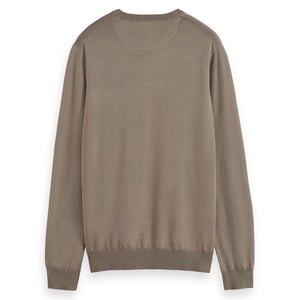 Scotch & Soda Essentiële Viscose Trui Gehaakte Sweater