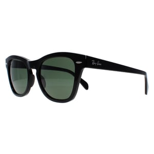 Ray-Ban RB0707S 901/31 zwart groene zonnebril
