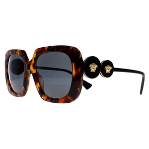 Versace VE4434 511987 licht havana donkergrijs zonnebril