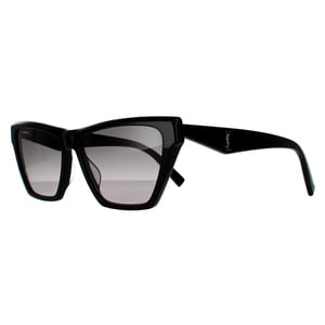 Saint Laurent zonnebril SL M103 001 Zwart grijze gradiënt