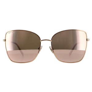 Jimmy Choo Alexis DDB SQ rosegouden zonnebril