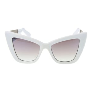 Gcds Cateye Zonnebril Wit