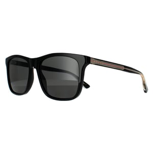 Gucci zonneBril GG0381SN 007 Zwart grijs gepolariseerd