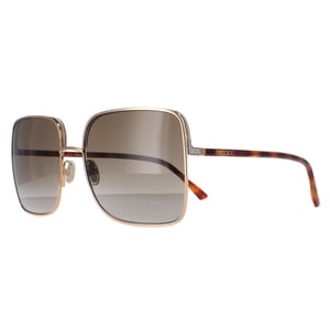 Jimmy Choo ALIANA/S 06J HA goud havana bruin gradiÃ«nt zonnebril