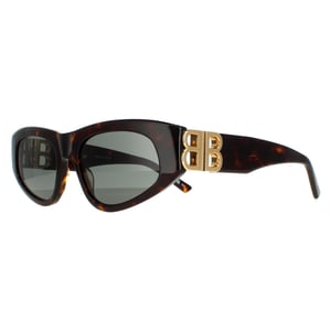 Balenciaga ovale dames donkere havana groen bb0095s