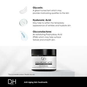 Dr H Dagcrème met hyaluronzuur tegen huidveroudering 60 ml