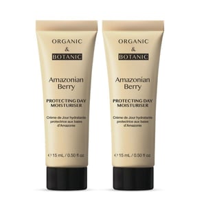 Organic & Botanic Amazonian Berry Anti-Ageing Dagcrème 15ml Duo Kit
