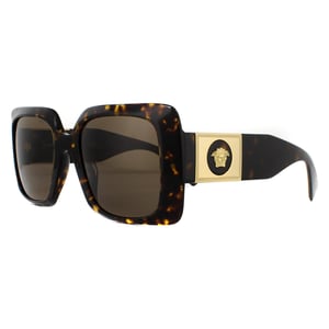 Versace zonnebril Ve4405 108/73 Havana Dark Brown