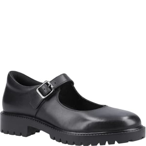 AURORA Meisjes Leren School schoenen Zwart