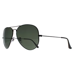 Ray-Ban Zonnebril Aviator 3025 Zwart Groen Gepolariseerd 002/58