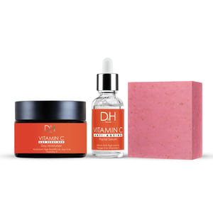 Dr H Vitamine C anti-aging ochtend huidverzorgingsset cadeauset