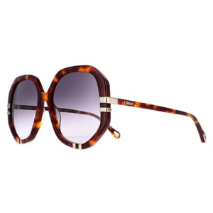 Chloe zonnebril CH0105S 004 Tortoise grijze gradiënt