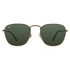 Ray-Ban Vierkant Unisex Goud G-15 Groen RB3857 Frank
