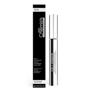 skinChemists Geavanceerde 4-in-1 wimper- en verdikkende mascara 8 ml