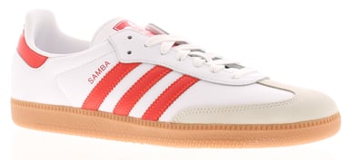 Adidas Originals Mens Trainers Samba OG Leather Lace Up red