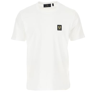Belstaff Mens Cotton Logo T-shirt White