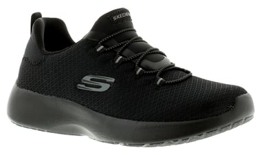 Skechers dynamight dames dames sneakers zwart/zwart