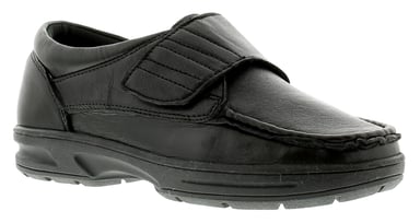 Dr keller texas leren casual herenschoenen zwart