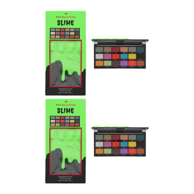 Revolution I Heart Revolution Slime Eyeshadow Palette 18 x 1g x 2