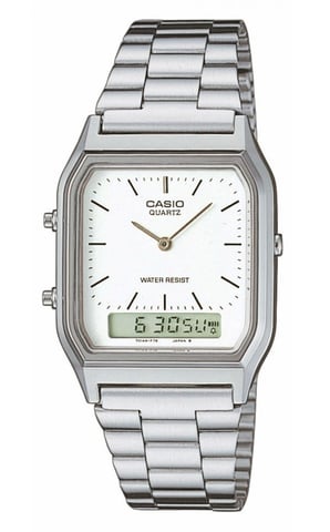 Casio Casio Collection herenhorloge Zilverkleurig AQ-230A-7DMQYES