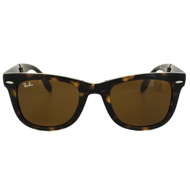 Ray-Ban Zonnebril Folding Wayfarer 4105 710 Havana Schildpad Bruin 50mm