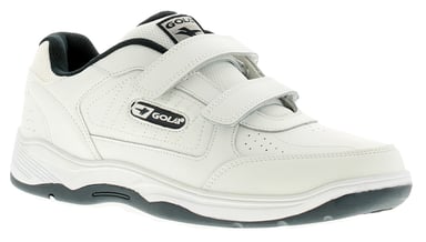 Gola belmont klittenband brede pasvorm heren leren sneakers wit