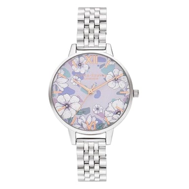 Olivia Burton Dameshorloge Kwarts Roze Goud