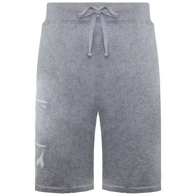 Diadora Logo Heren Grijs Korte Broek