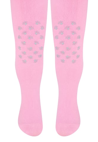 Steven - Zachte antislip katoenen maillot voor baby's - Poten (Roze)
