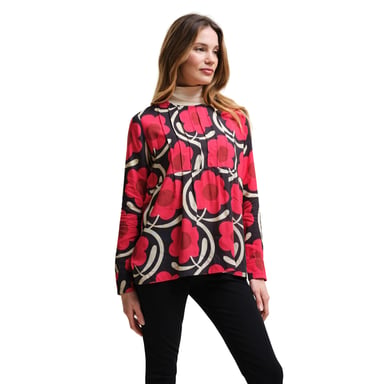 Regatta Dames/Dames Orla Bloemen Lichtgewicht Ademende Blouse (Appelbloesem Roze)