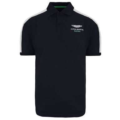 Hackett Aston Martin Racing Heren Navy Poloshirt
