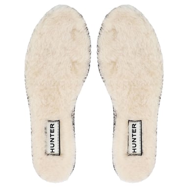 Hunter Geïsoleerde Shearling Kids Beige Inlegzolen Schoenen