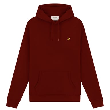 Lyle & Scott merk Gala rode pull-over hoodie