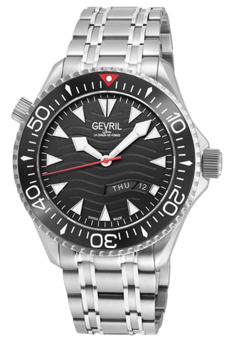 Gevril Men's Hudson Yards Swiss Automatic Black Watch
