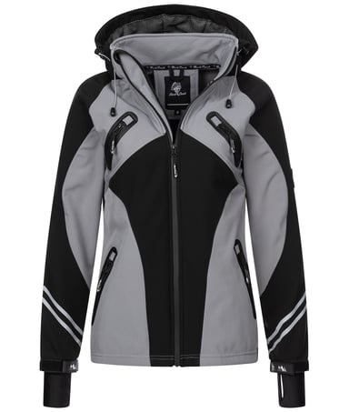 Rock Creek Softshelljacke Schwarz