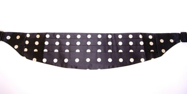 Zijden Polka Dot Buikband Riem