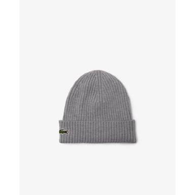 Lacoste Mens Ribbed Beanie