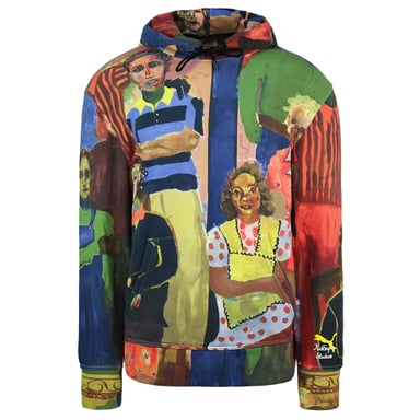 Puma x KidSuper Studios Lange Mouw Pullover Heren Bedrukte Hoodie 530407 02