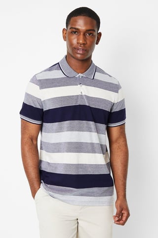 Barbados Stripe Polo