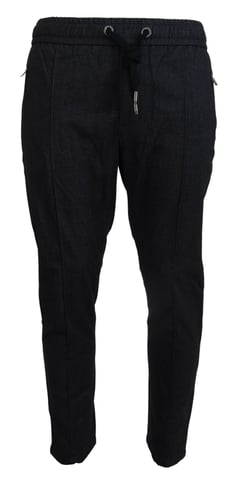 Katoenen Tapered Jeansbroek