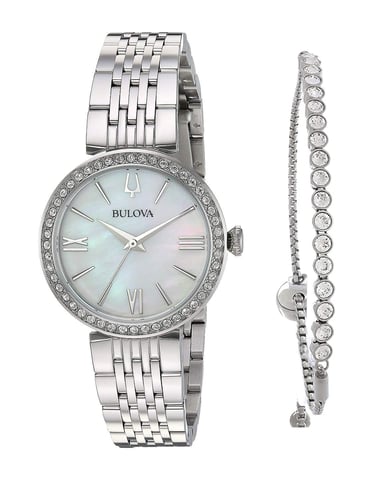 Bulova dameshorloge Zilverkleurig 96X153