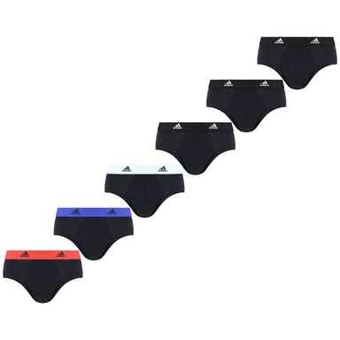 Adidas 6-pack Active Flex Katoen Heren Veelkleurig Ondergoed