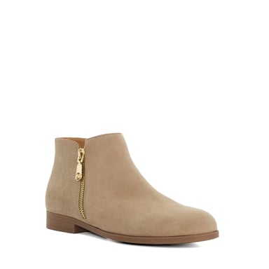 Dune Ladies Pandias - Croc Effect Detail Low Heel Boots