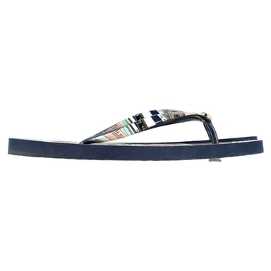 Tory Burch Gedrukte Flip-Flops in Multicolor Rubber