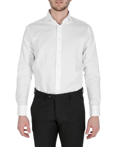 19V69 Italia Mens Shirt Edward White
