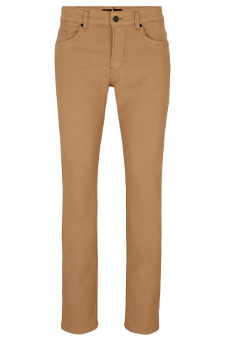Heren Boss Slim-Fit Jeans in Beige